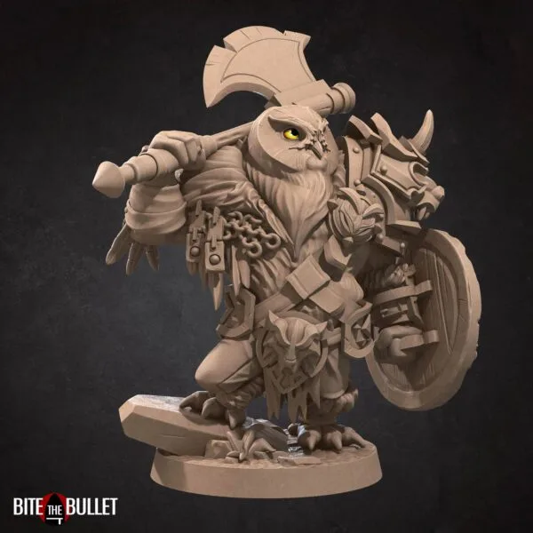 Owlfolk Barbarian