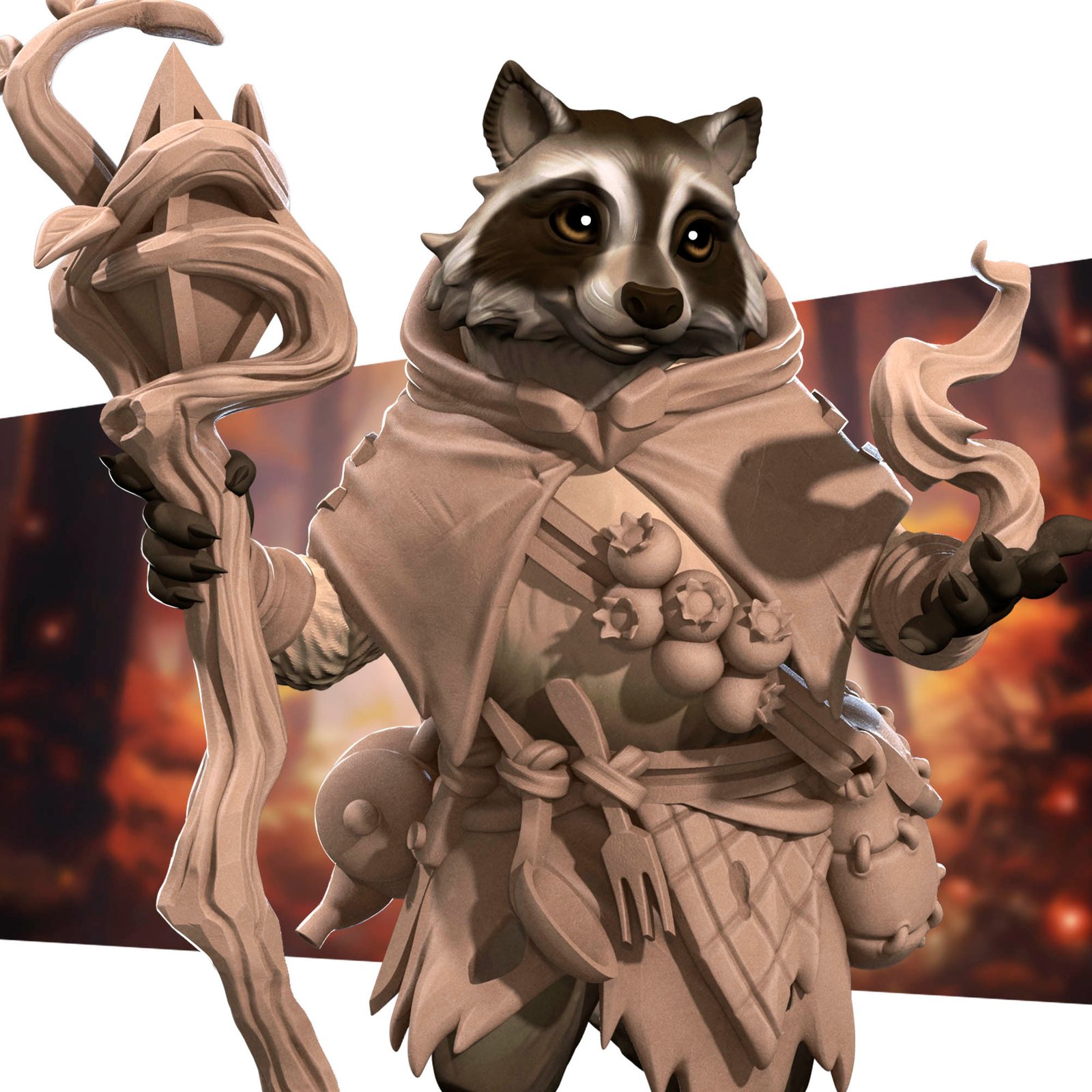 Raccoon Druid