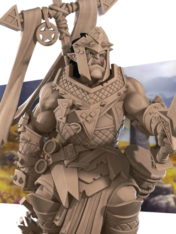 Half-Orc Warpriest
